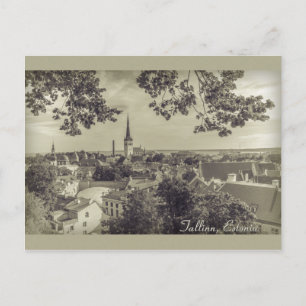 View of Tallinn from Toompea CC0210 Postcard