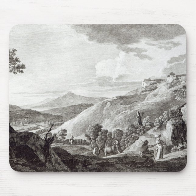 View of Tarquinia and Corneto Mouse Pad (Front)