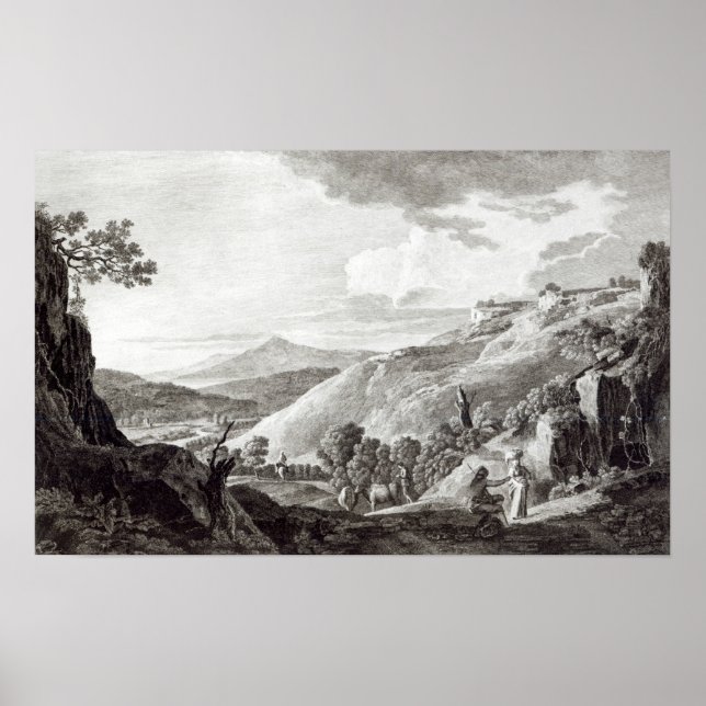 View of Tarquinia and Corneto Poster (Front)