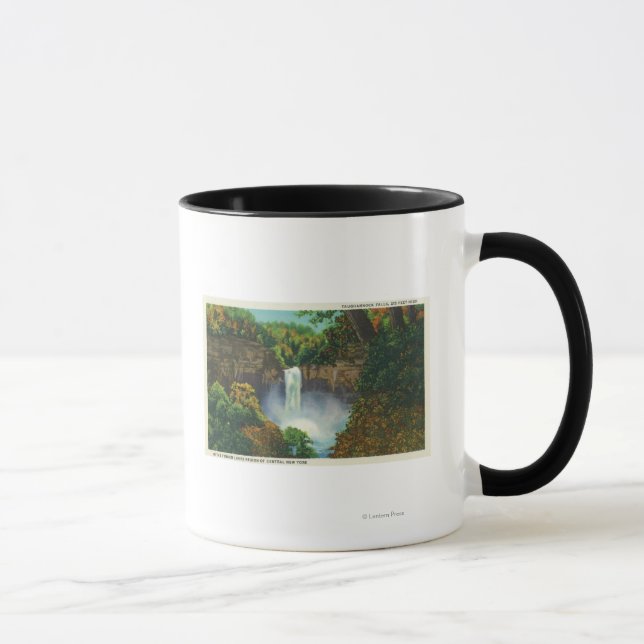 View of Taughannock Falls, 215 Feet High Mug (Right)