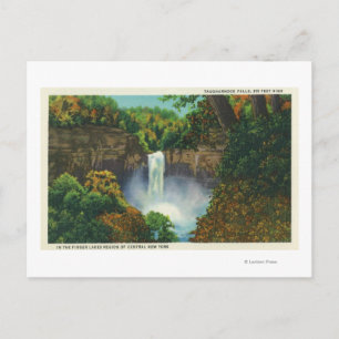 View of Taughannock Falls, 215 Feet High Postcard