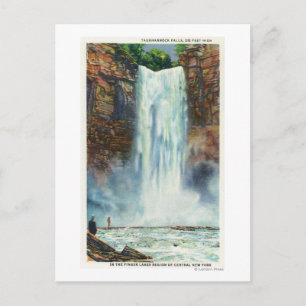 View of Taughannock Falls from the Bottom Postcard
