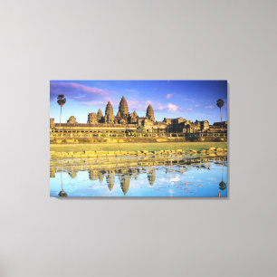 View Of Temple From Front Canvas Print