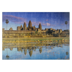 View Of Temple From Front Cutting Board