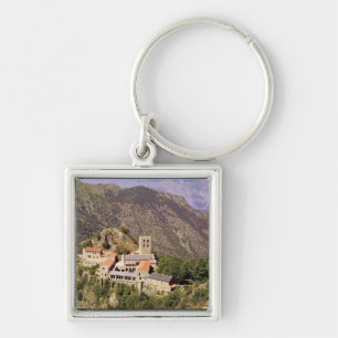 View of the Abbey of St. Martin du Canigou Key Ring