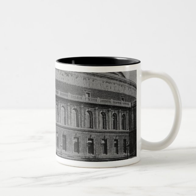 View of the Albert Hall, c.1900 Two-Tone Coffee Mug (Right)
