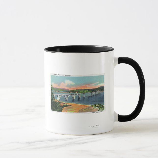 View of the Alsea Bay Bridge Mug (Right)