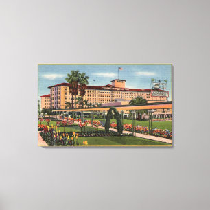 View of the Ambassador Hotel Canvas Print