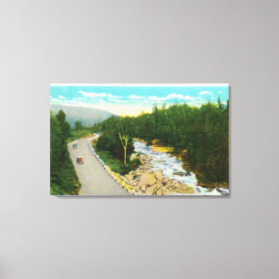 View of the Ammonoosuc Lower Falls Canvas Print