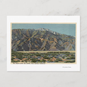 View of The Angel on Mt. San Jacinto Postcard