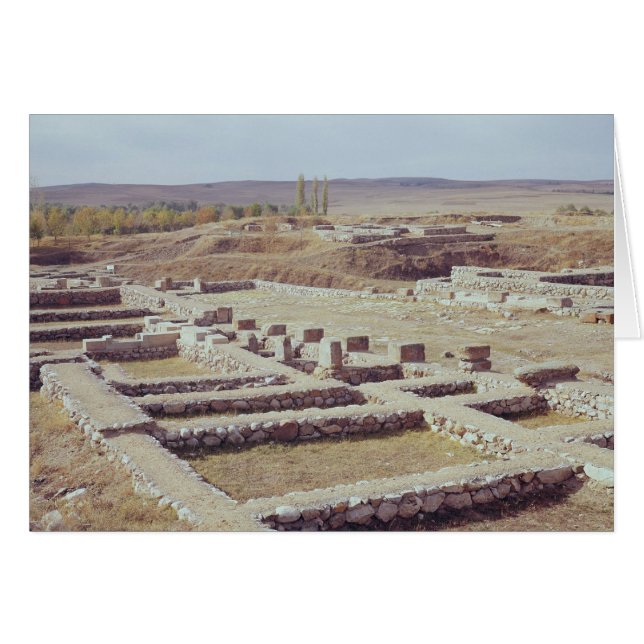 View of the archaeological site, 1450-1200 BC (Front Horizontal)