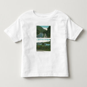 View of the Ausable River and Schroon Lake Toddler T-Shirt