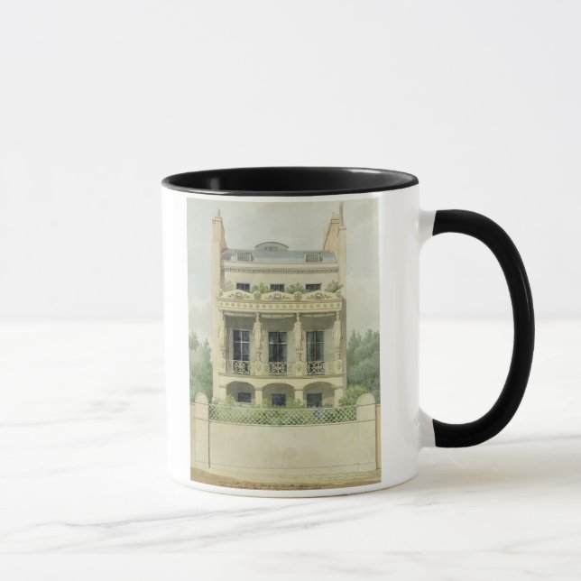 View of the Back Front of Henry Phillip Hope's hou Mug (Right)
