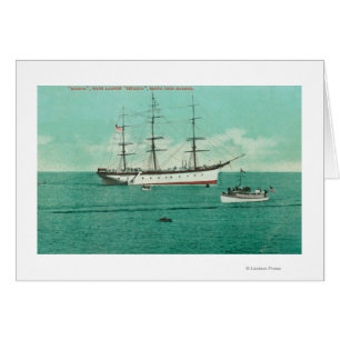 View of the Balboa and the Sinaloa Entering