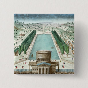 View of the Barriere Saint-Martin 15 Cm Square Badge