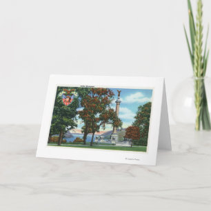 View of the Battle Monument Card