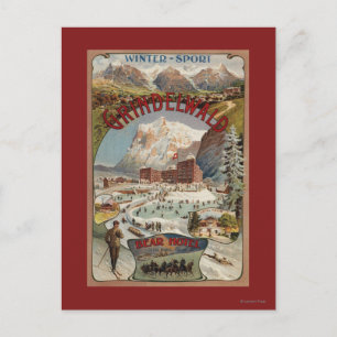 View of the Bear Hotel Promotional Poster Postcard