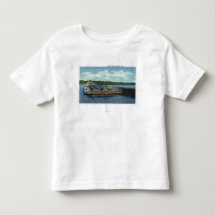View of the Bemus Point and Stow Ferry Toddler T-Shirt