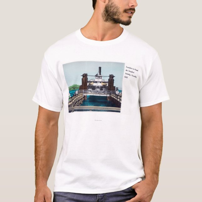 View of the Berkeley Ferryboat Trade Fair T-Shirt (Front)