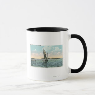 View of the Boon Island Lighthouse off York Mug