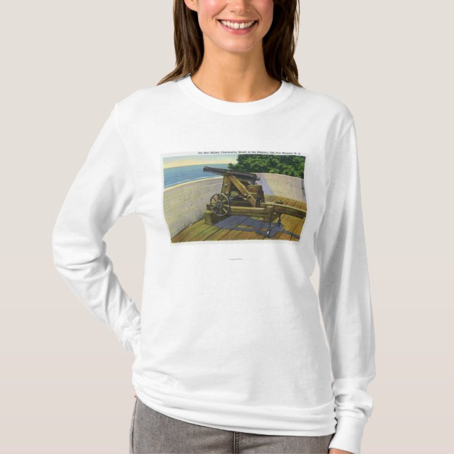 View of the Boulangerie, French Military T-Shirt (Front)
