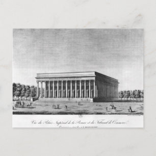 View of the Bourse Imperial Palace Postcard