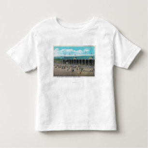 View of the Bucking Contests Toddler T-Shirt