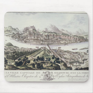 View of the Capital City and Fortress of Salzburg, Mouse Pad