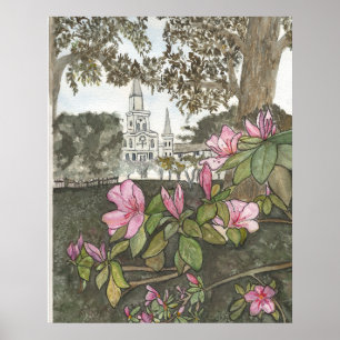 View of the Cathedral  Poster