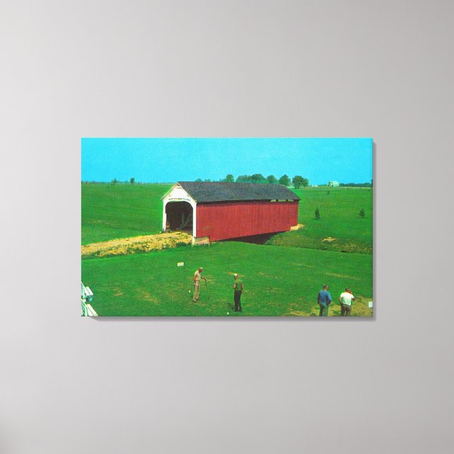 View of the Catlin Bridge Canvas Print (Front)