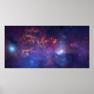 View of the Centre of the Milky Way Galaxy Poster