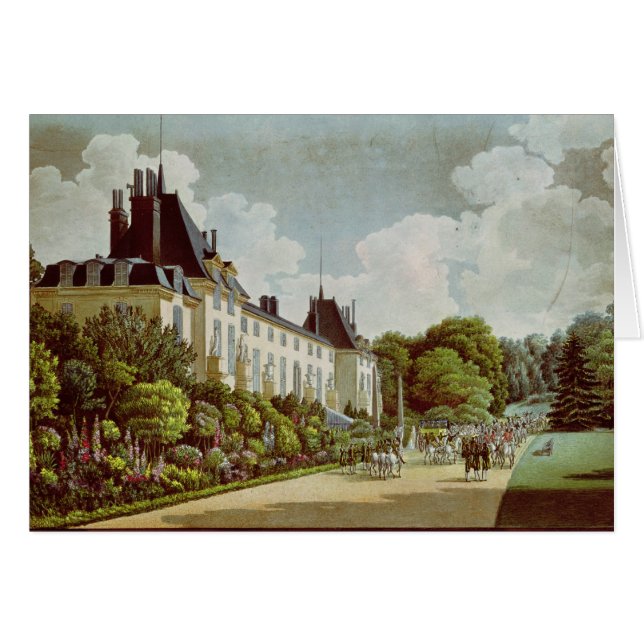 View of the Chateau de la Malmaison (Front Horizontal)