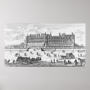 View of the Chateau de Saint-Germain-en-Laye Poster