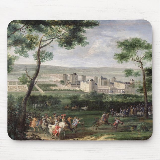 View of the Chateau de Vincennes, c.1665 Mouse Pad (Front)