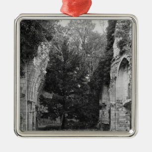 View of the church, c.1052-67 metal tree decoration