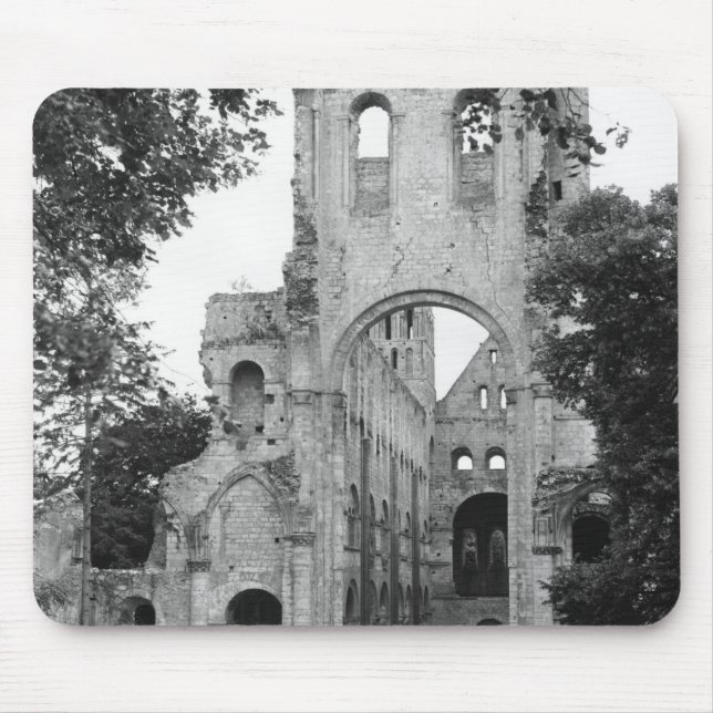 View of the church interior, c.1052-67 mouse pad (Front)