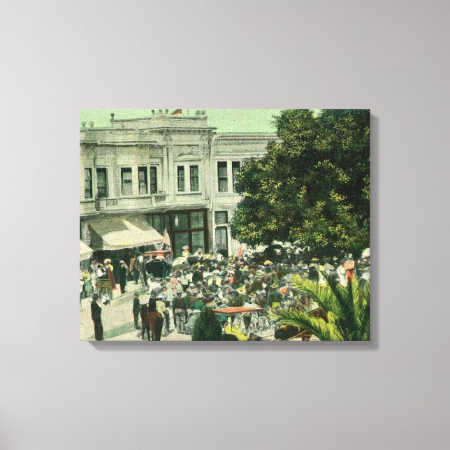 View of the CirclePalo Alto, CA Canvas Print (Front)