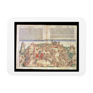 View of the city of Jerusalem, from the Nuremberg Magnet