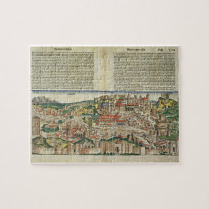 View of the City of Rome, from the Nuremberg Chron Jigsaw Puzzle