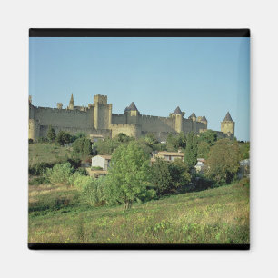 View of the city walls magnet