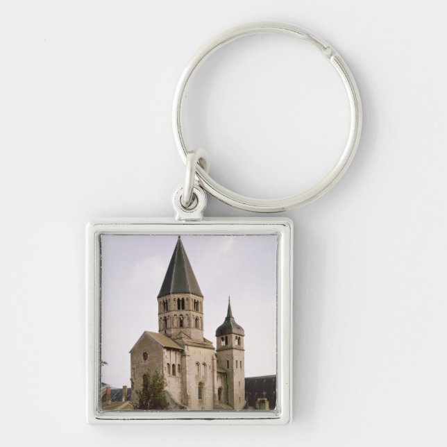 View of the Clocher de l'Eau Benite Key Ring (Front)