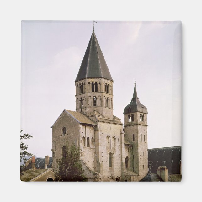 View of the Clocher de l'Eau Benite Magnet (Front)