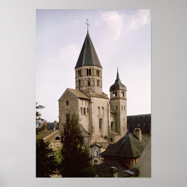 View of the Clocher de l'Eau Benite Poster (Front)