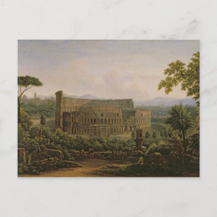 View of the Colosseum from the Palatine Hill Postcard