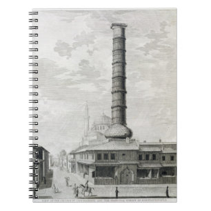 View of the Column of Constantine and the Principa Spiral Notebook