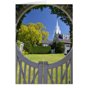 View of the Congregational Church of Nantucket