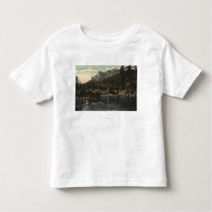 View of the Crags, Castle Rock Toddler T-Shirt