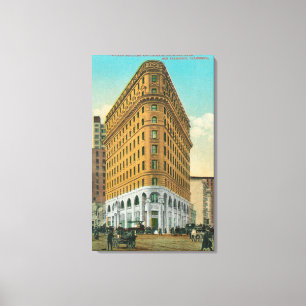 View of the Crocker Bldg and Crocker Nat'l Canvas Print