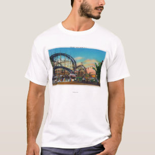 View of the Cyclone Rollercoaster # 1 T-Shirt