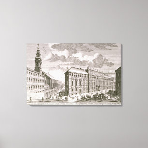 View of the Dorotheergasse showing the Canvas Print
